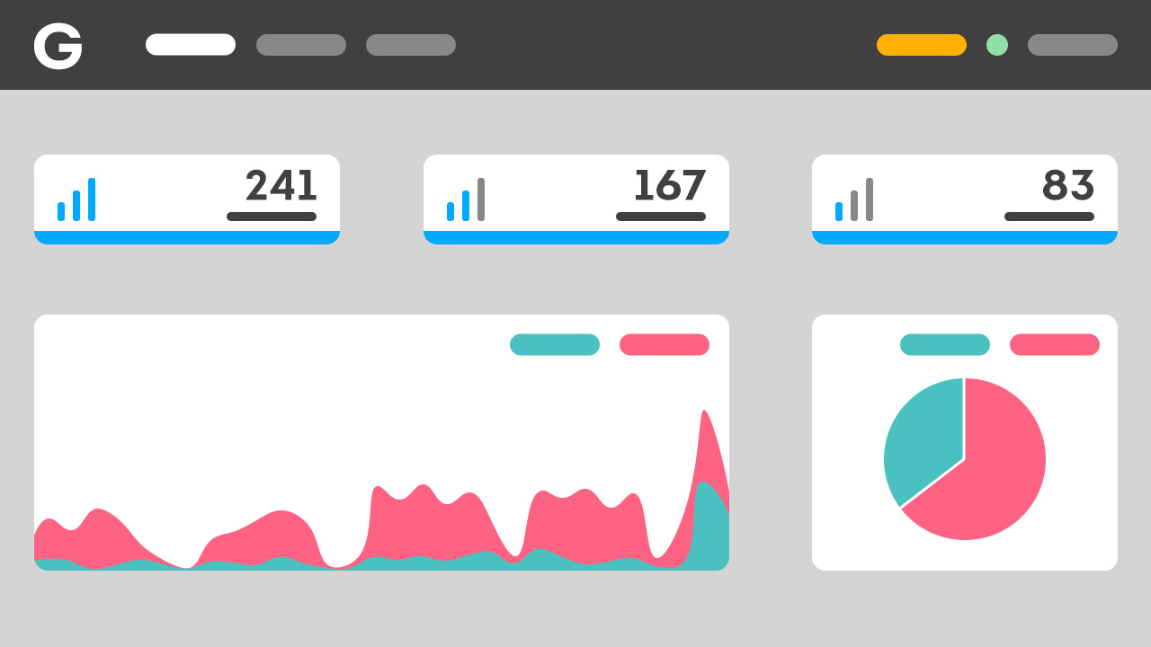 Gatefy Dashboard draft.