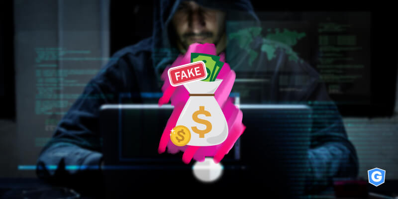 Auxílio emergencial/cidadão fake usado para golpes online.