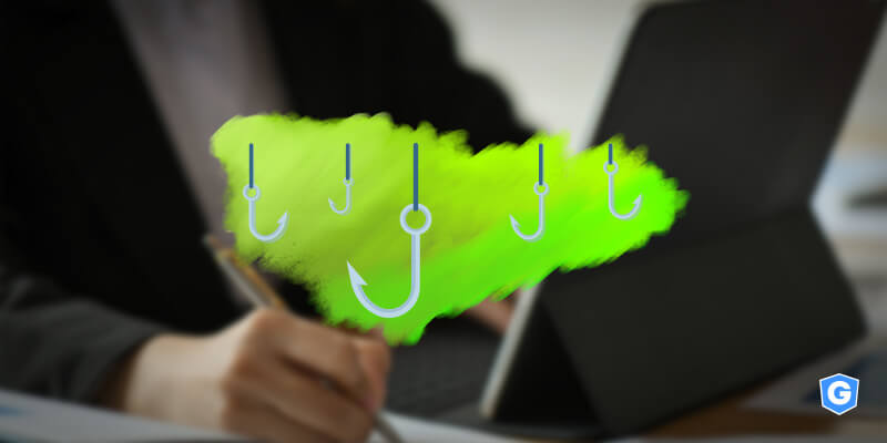 Iscas usadas em golpes de phishing
