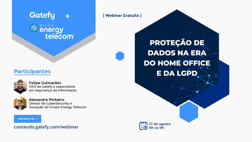 capa de webinar lgpd